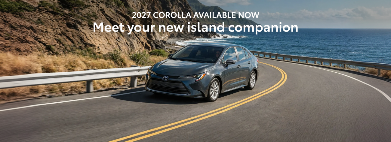 Discover the 2026 Corolla.